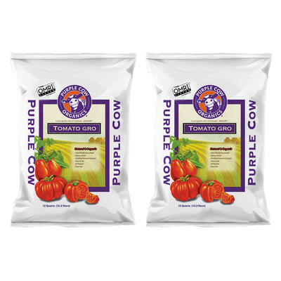 Purple Cow Organics Tomato Gro All Natural Activated Compost Plant Food (2 Pack)