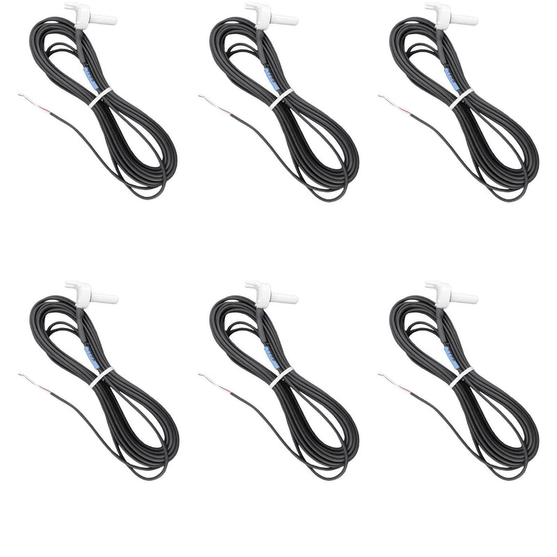 Pentair Water Air Solar Temperature Sensor IntelliTouch 20 Foot Cable (6 Pack)