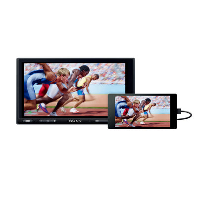 Sony XAVAX5500 6.95 Inch Double DIN Bluetooth Media Receiver with Weblink Cast