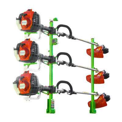 Green Touch Industries Xtreme Pro Series 3 Position Line Trimmer Rack (4 Pack)