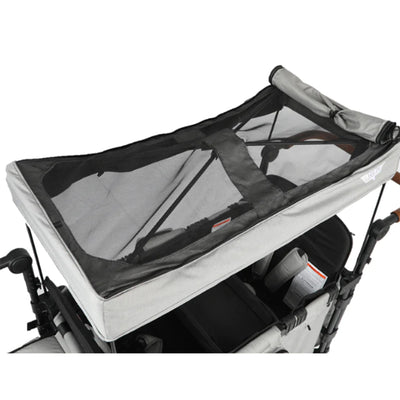 Keenz XC Luxury Comfort Push Pull Toddler Wheeled Stroller Wagon w/Canopy, Smoke - VMInnovations