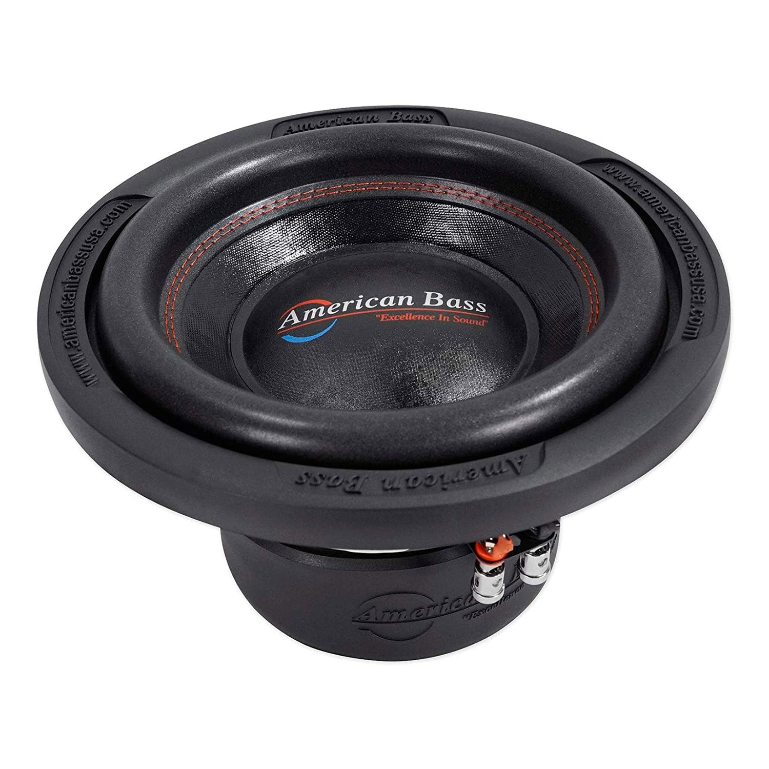 American Bass XR 12 D4 12 Inch 2400 Watt Subwoofer Speaker with Dual Enclosure Box - VMInnovations