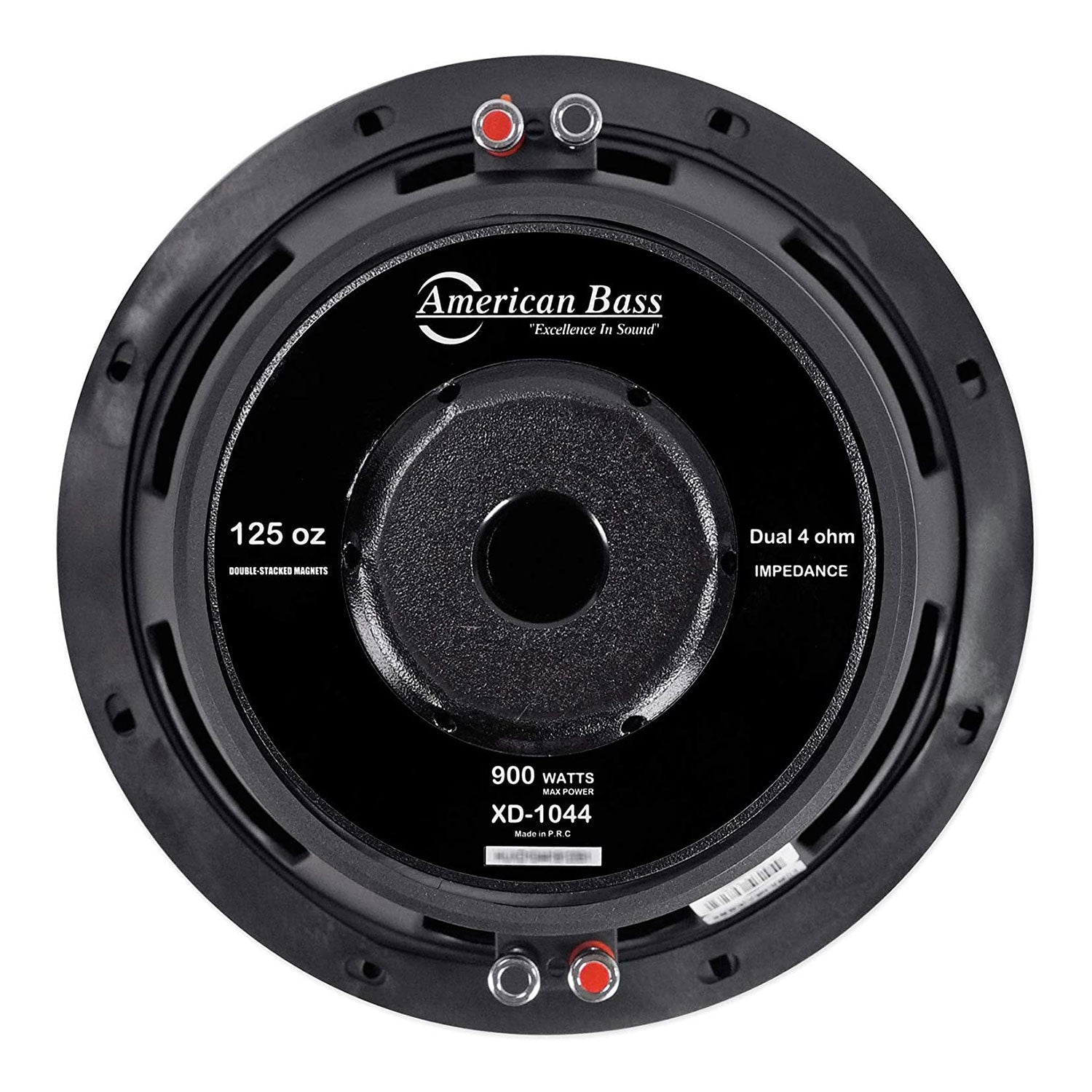 American Bass XD 1044 10 Inch 900 Watt Subwoofer Speaker with Vented Enclosure - VMInnovations