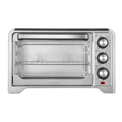 Chefman 6 Slice Countertop Convection Toaster Oven, Stainless Steel (For Parts)
