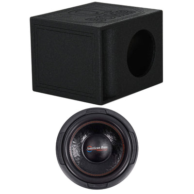 American Bass XFL 1244 Inch 2000 Watt Subwoofer Speaker with Enclosure Box - VMInnovations