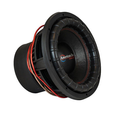 American Bass XFL 1244 12 Inch 2000 Watt Subwoofer Speaker with Dual Enclosure Box