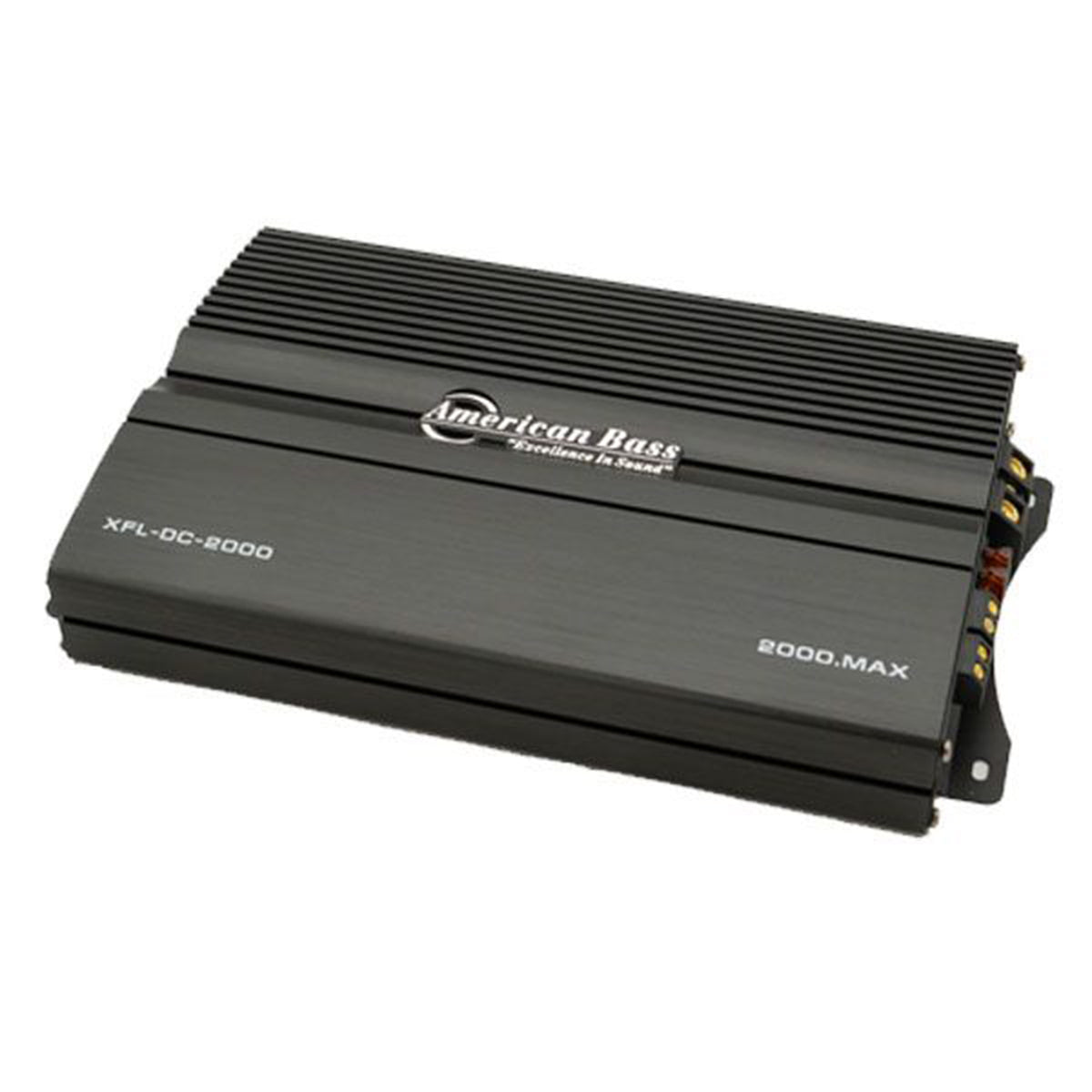 American Bass Monoblock 4 Channel Car Audio Amplifier w/ Bass Boost (Used)