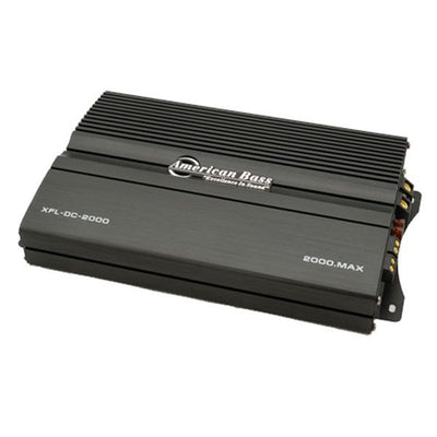 American Bass Monoblock 4 Channel Car Audio Amplifier w/ Bass Boost (Used)