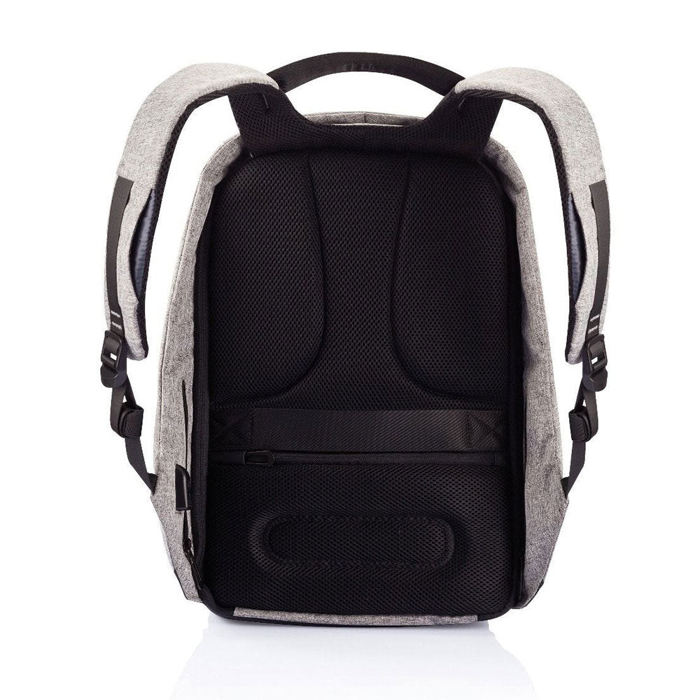 XD Design Bobby XL Anti Theft Travel Laptop Case Backpack with USB Port, Grey
