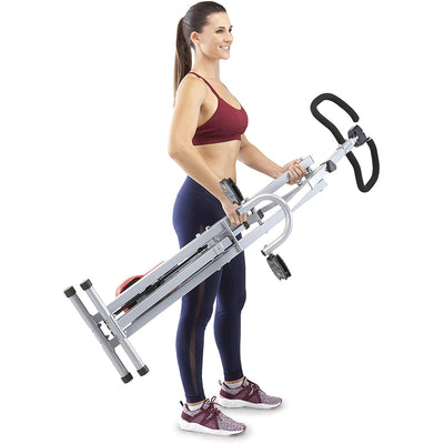 Marcy Fitness XJ-6334 Squat Rider Machine Bench for Glutes and Quads