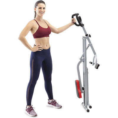 Marcy Fitness XJ-6334 Squat Rider Machine Bench for Glutes and Quads