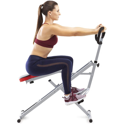 Marcy Fitness XJ-6334 Squat Rider Machine Bench for Glutes and Quads