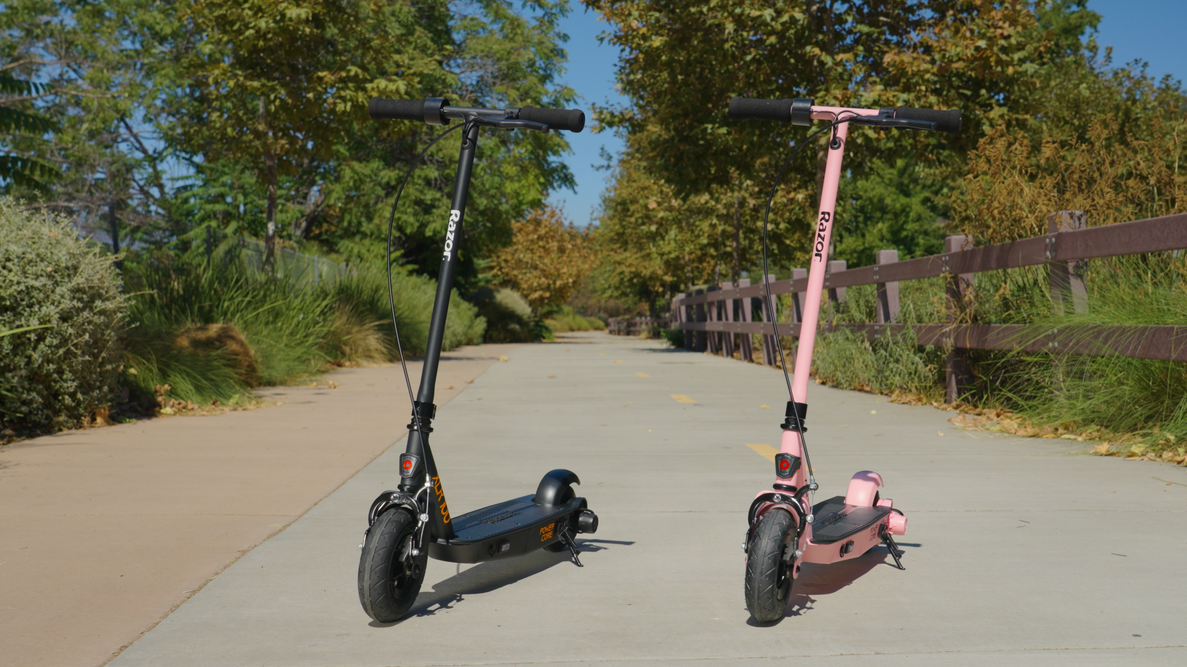 Razor Power Core XLR100 Electric Scooter Ride-On Toy for Ages 8+, Pink(Open Box) - VMInnovations