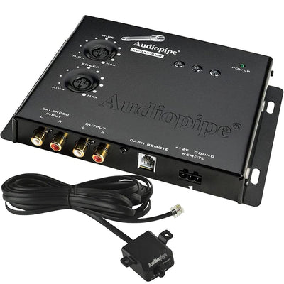 AudioPipe XV-BXP-SUB Car Audio Digital Bass Booster Restoration Processor, Black