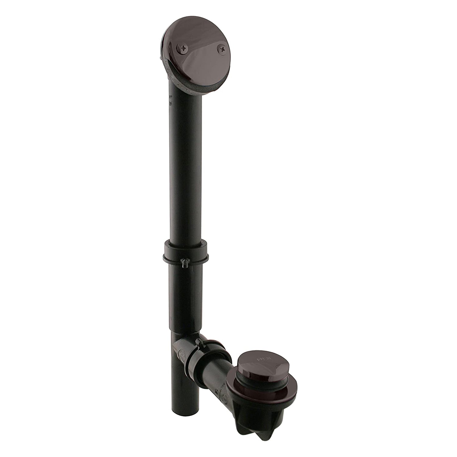 Westbrass Y593144-12 1.5 Inch Tip Toe Bath Waste Drain Kit, Bronze (1 Pack) - VMInnovations