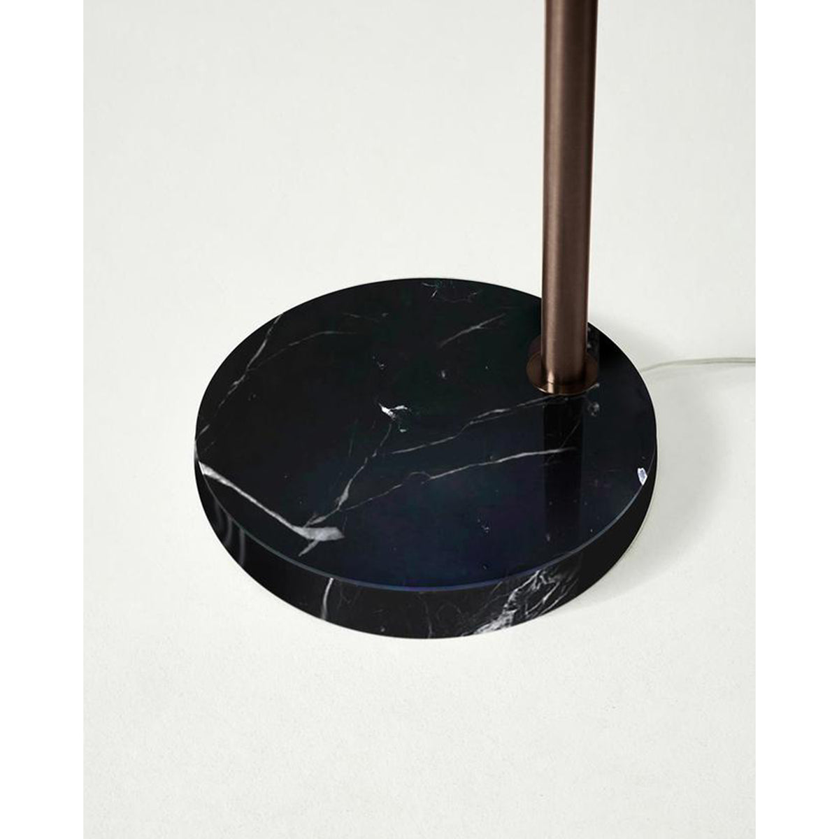 Brightech Mason Arc Floor Lamp with Shade & LED Light Bulb, Bronze (For Parts)