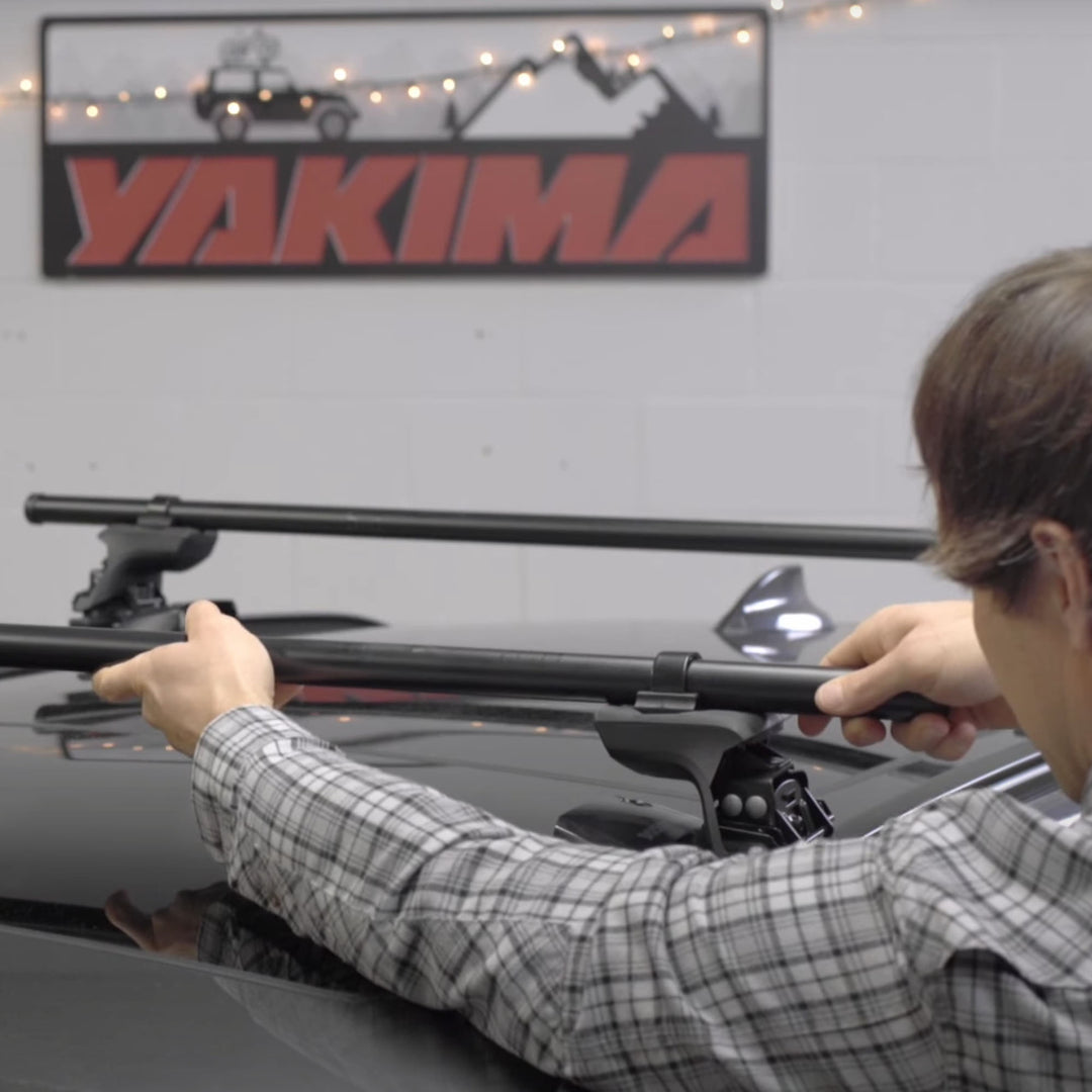 Yakima RoundBar Large 66” Steel Round Roof Rack System Crossbars,2pc(Used)