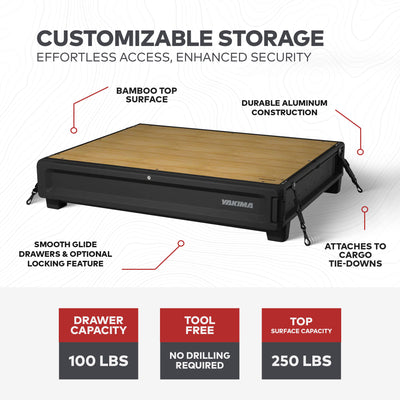 Yakima MOD HomeBase XL Base Unit  w/Internal Drawer Divider (Open Box) - VMInnovations