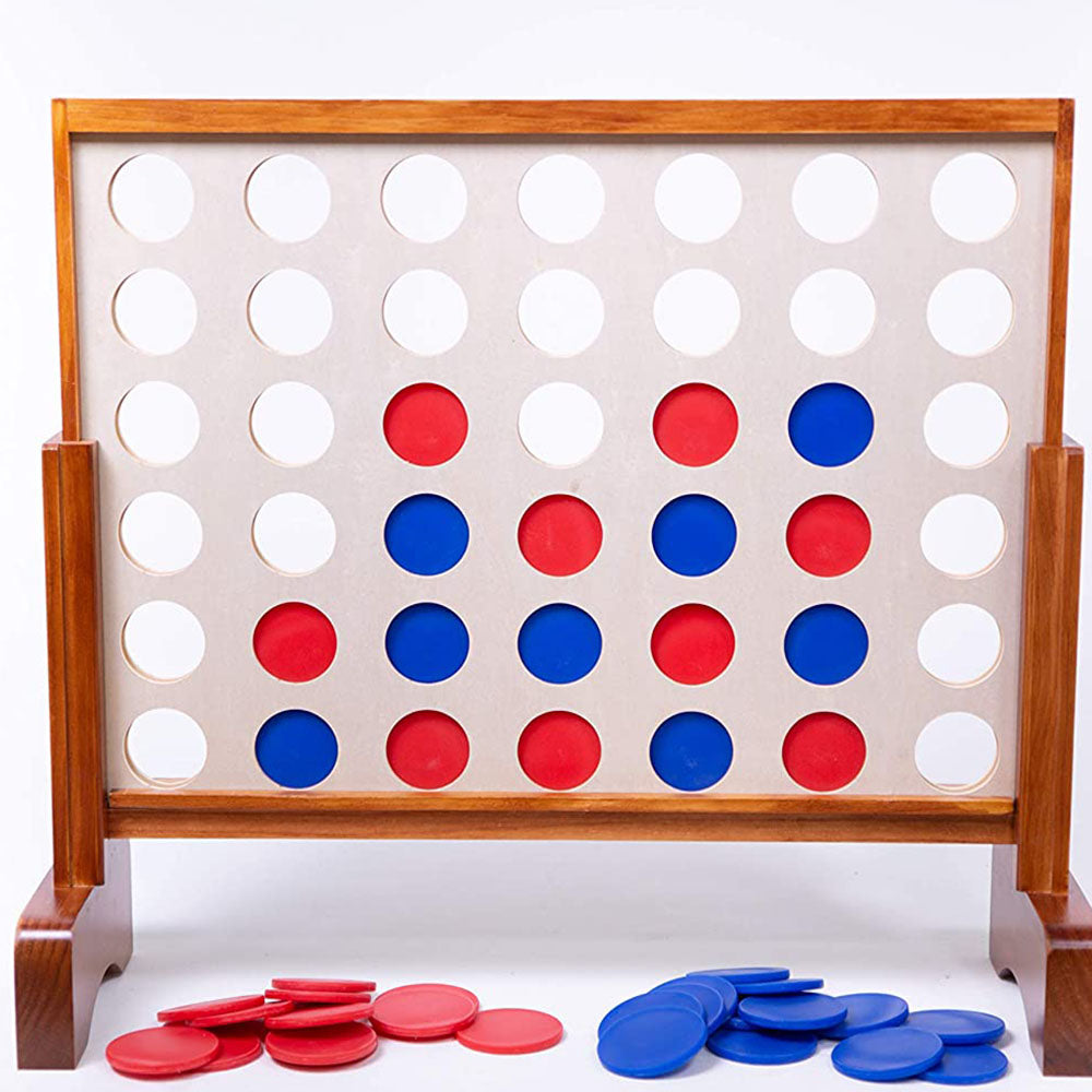 YardGames 1.8 x 2 Ft Large 4 Connect In a Row Lawn Multi Player Game (For Parts) - VMInnovations