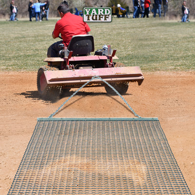 Yard Tuff YTF-68TBDM ATV/UTV 6' x 8' Zinc Plated Field Surface Mat (Open Box)