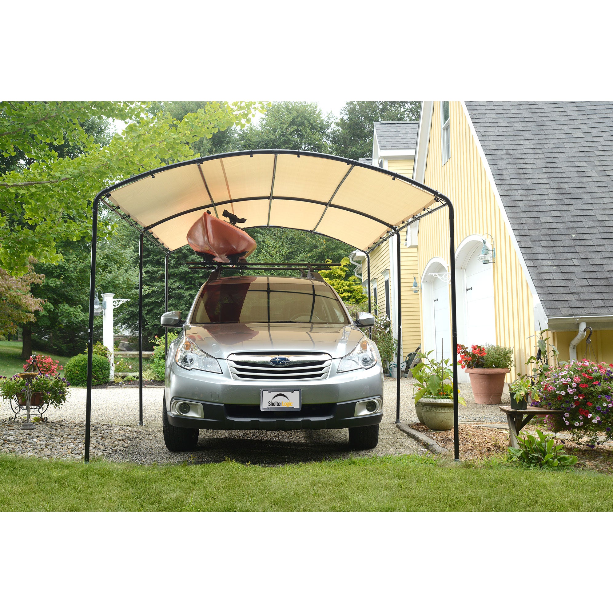 ShelterLogic 25866 16 x 9 Foot Monarc Series All-Purpose Canopy, Sandstone