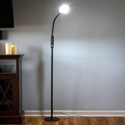 Brightech Litespan 2 in 1 LED Floor and Desk Lamp with Reading Light (Open Box) - VMInnovations