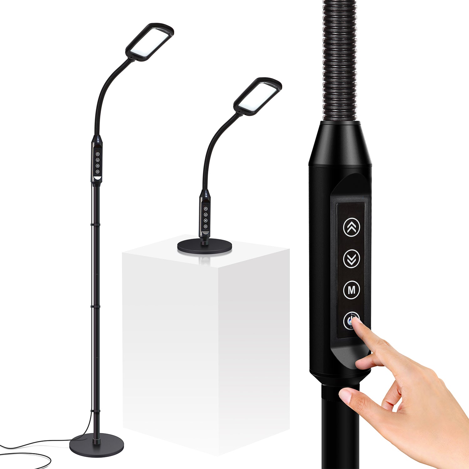 Brightech Litespan 2 in 1 LED Floor and Desk Lamp with Reading Light (Open Box) - VMInnovations