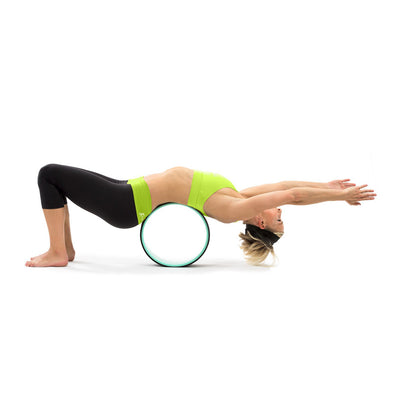 Prosource Fit 12 Inch Yoga Wheel Prop Exercise Fitness Equipment (Open Box) - VMInnovations
