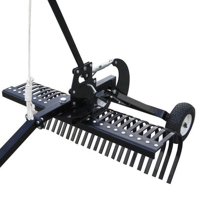 Yard Tuff 48" Landscape Rake Attachment, For Use w/Utility Vehicle (Open Box) - VMInnovations