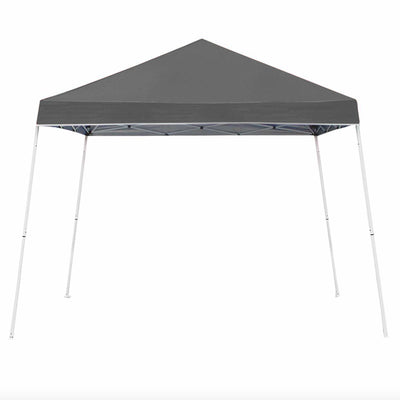 Z-Shade 10x10 Peak Style Canopy with Carry Bag, Gray (Certified Refurbished)
