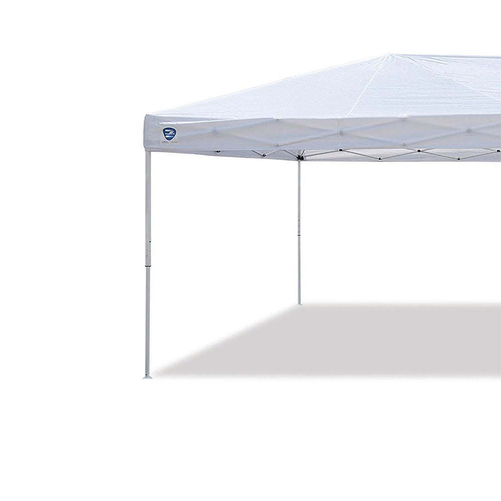 Z-Shade 20 by 10 Foot Instant Pop Up Event Canopy Tent, White