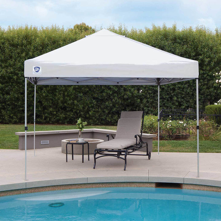 Z-Shade 10 by 10 Foot Alta Straight Leg Canopy Tent, White (Used)