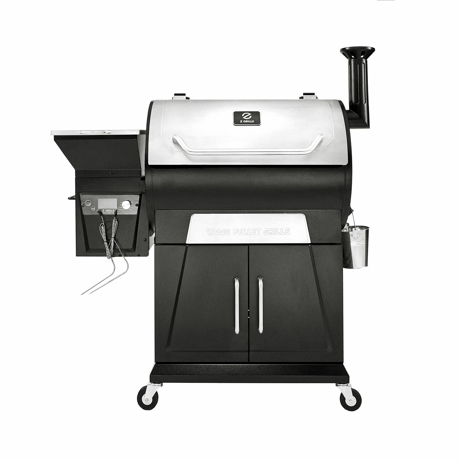Z GRILLS ZPG-700D3 8 in 1 Wood Pellet Barbecue Grill Smoker with Weather Cover