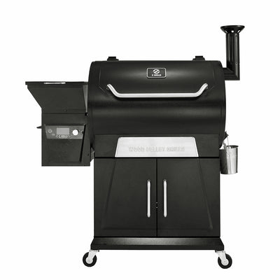 Z GRILLS ZPG-700D2 8 in 1 Wood Pellet Barbecue Grill Smoker with Weather Cover