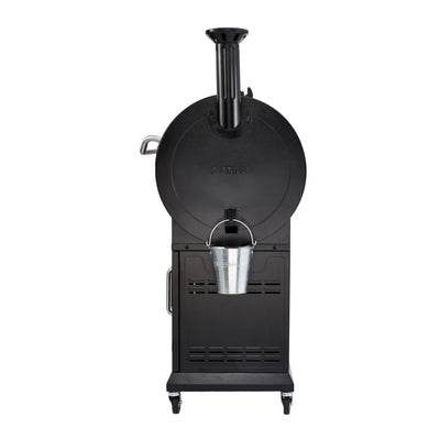 Z GRILLS ZPG-700D2 8 in 1 Wood Pellet Barbecue Grill Smoker with Weather Cover
