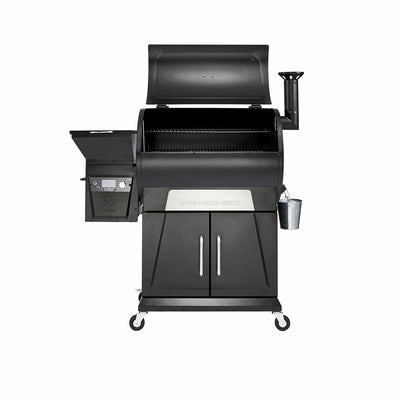 Z GRILLS ZPG-700D2 8 in 1 Wood Pellet Barbecue Grill Smoker with Weather Cover