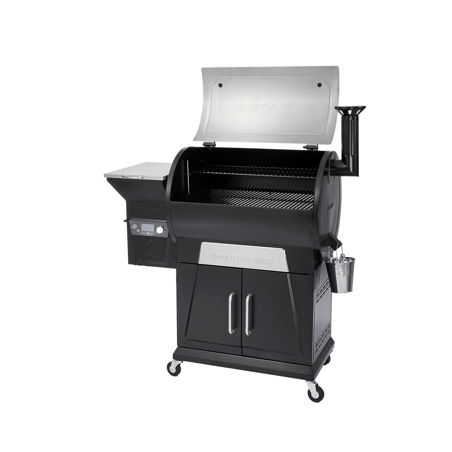 Z GRILLS ZPG-700D3 8 in 1 Wood Pellet Barbecue Grill Smoker with Weather Cover