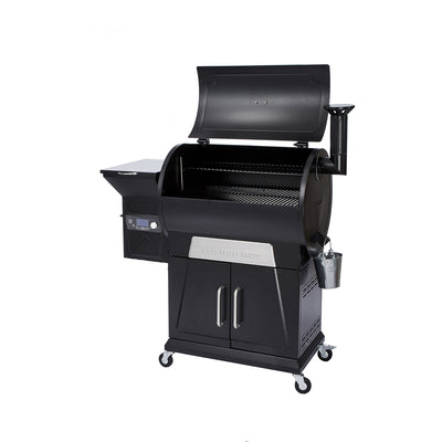 Z GRILLS ZPG-700D2 8 in 1 Wood Pellet Barbecue Grill Smoker with Weather Cover