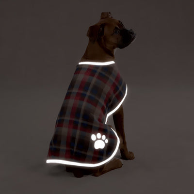 Zack & Zoey XXL Reversible Nor'Easter Dog Coat Blanket Cover, Chive (Used)