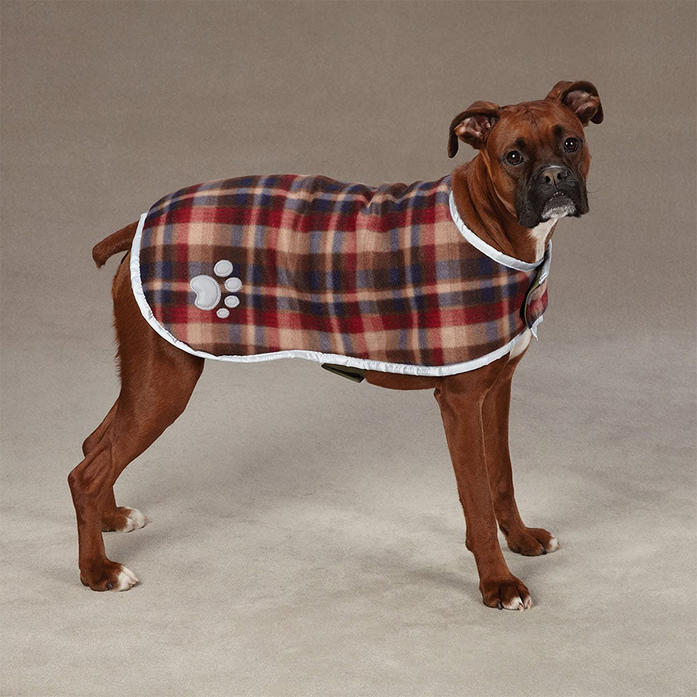 Zack & Zoey XXL Reversible Nor'Easter Dog Coat Blanket Cover, Chive (Used)