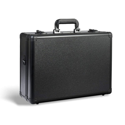 Zeikos Deluxe Protective Storage Case w/ Shoulder Strap, Matte Black (Open Box)