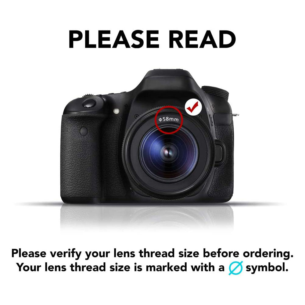 Zeikos Professional 52 mm Multi Coated Glass 3 Piece Camera Filter Kit(Open Box) - VMInnovations