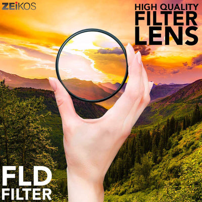 Zeikos Professional 72mm Multi Coated Glass 3 Piece Camera Filter Kit (Open Box)
