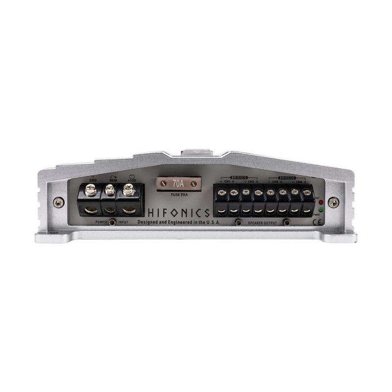 Hifonics ZG-1200.4 1200W Max Class A/B 4 Channel Car Audio Amplifier (2 Pack)
