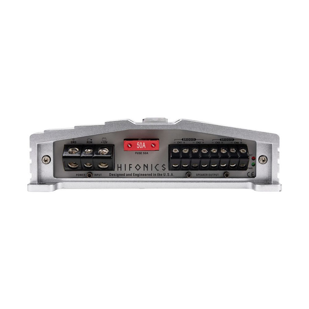 Hifonics ZG-600.4 600W Max Class A/B 4 Channel Car Audio Amplifier (2 Pack)