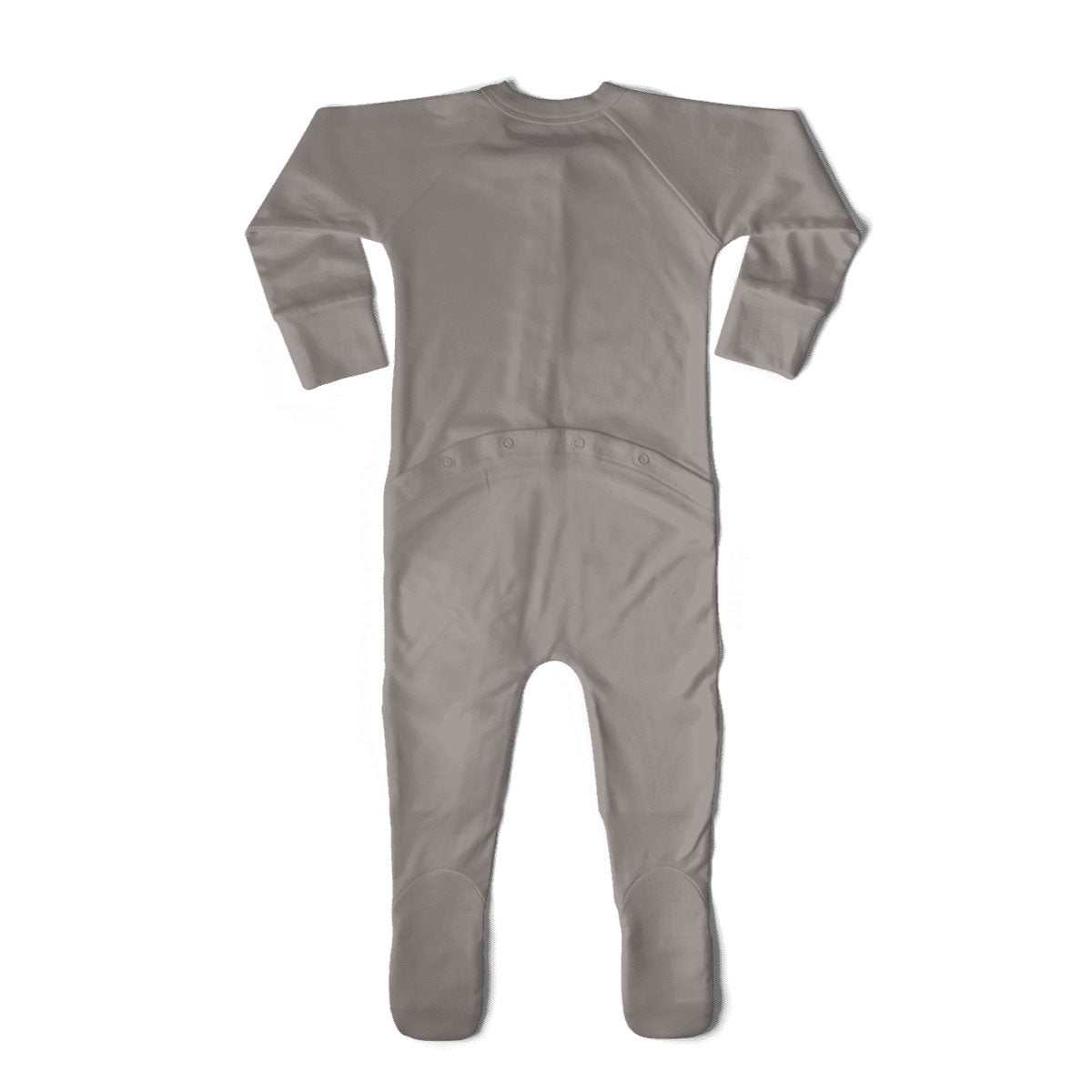Goumikids Unisex Baby Footie Pajamas Organic Sock Sleeper Clothes, 2T Pewter - VMInnovations