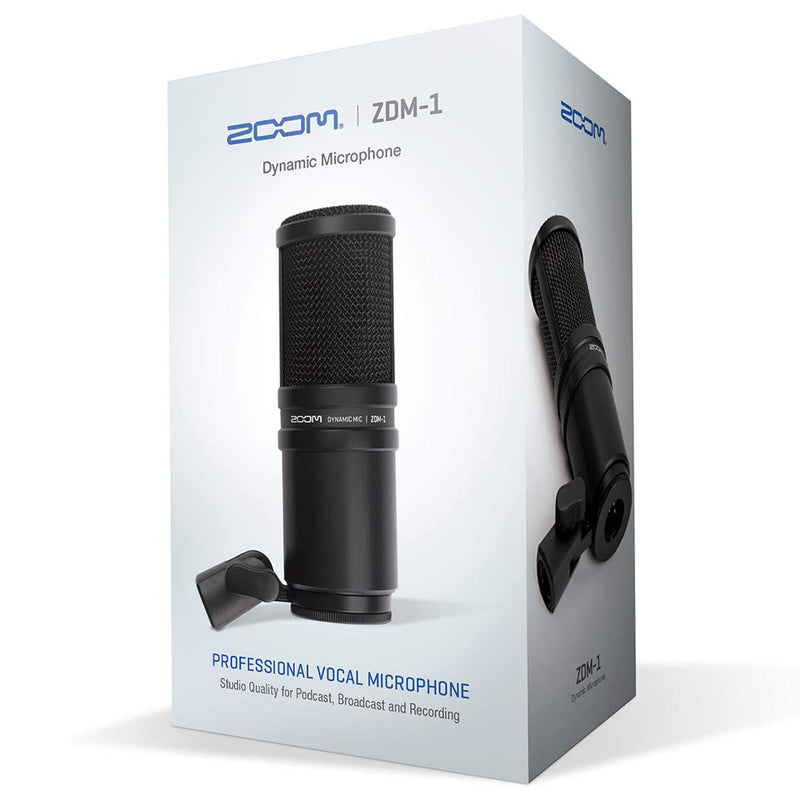 Zoom ZDM-1 Professional Dynamic Microphone & Digital Audio Recorder (4 Pack)
