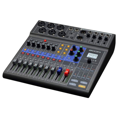 Zoom LiveTrak L-8 Digital Audio Recorder & Mixer with 8 Channels for Pro Sound