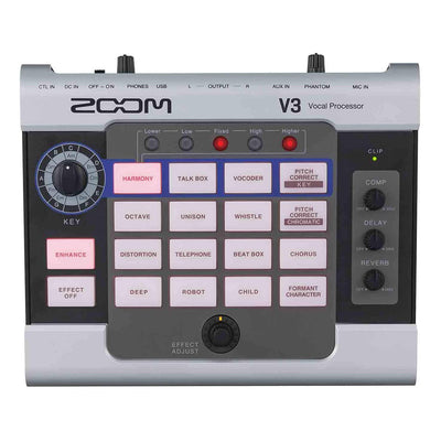 Zoom Vocal Processor and Digital Audio Recorder for Professional Sound(Open Box)