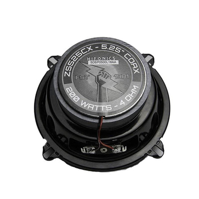 Hifonics Zeus Coaxial Speakers 6.5" 300W Shallow Mount, Pair & 5.25" 200W, Pair - VMInnovations